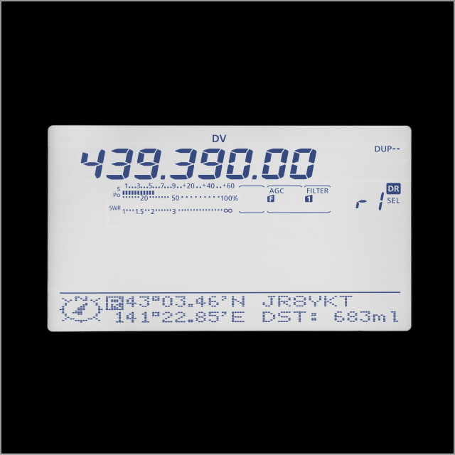 IC-9100表示