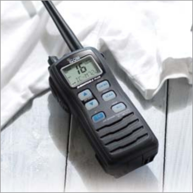 最高の防水性能IPX8　IC-M72J