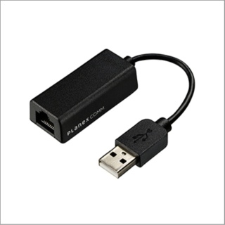 PLANEX Windows/Mac/Linux�Ή� USB2.0 �L��LAN�������@USB-LAN100R