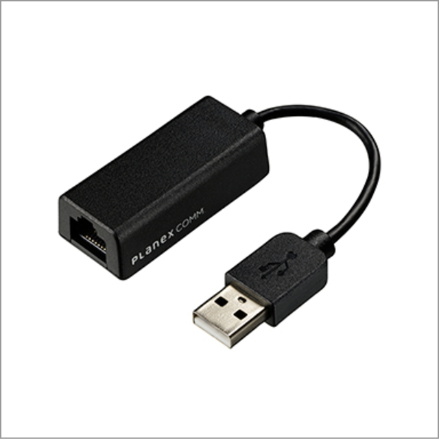 PLANEX Windows/Mac/Linux対応 USB2.0 有線LANアダプタ　USB-LAN100R