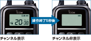 チャンネル非表示説明