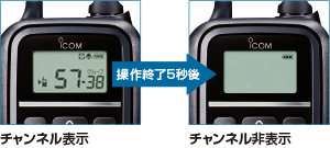 チャンネル非表示